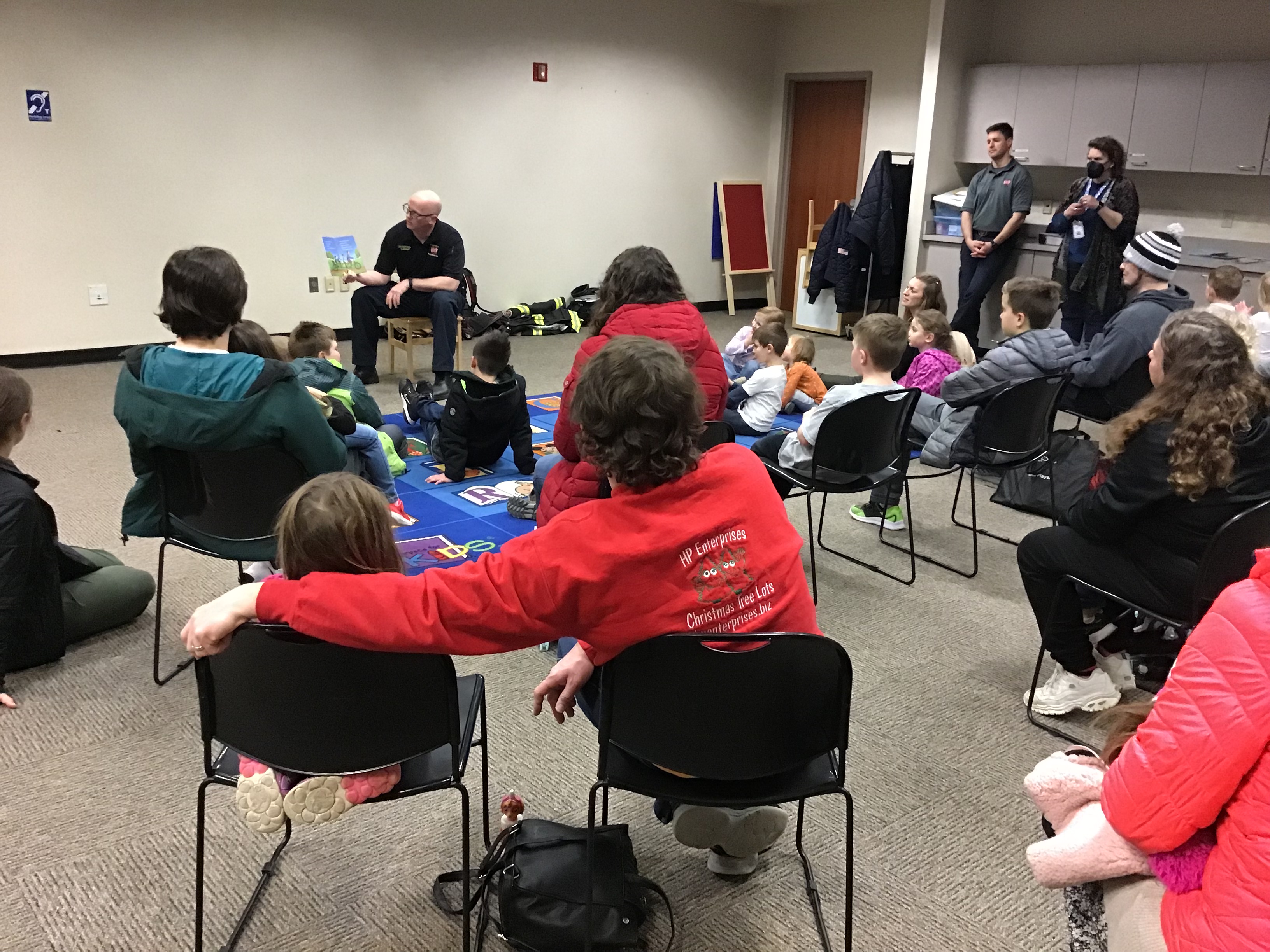 Police Storytime at Family Activity Night