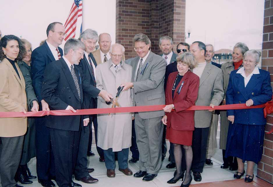 Ribbon cutting