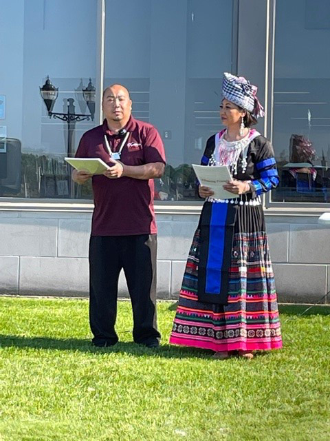 Speakers at Hmong Cultural Night event