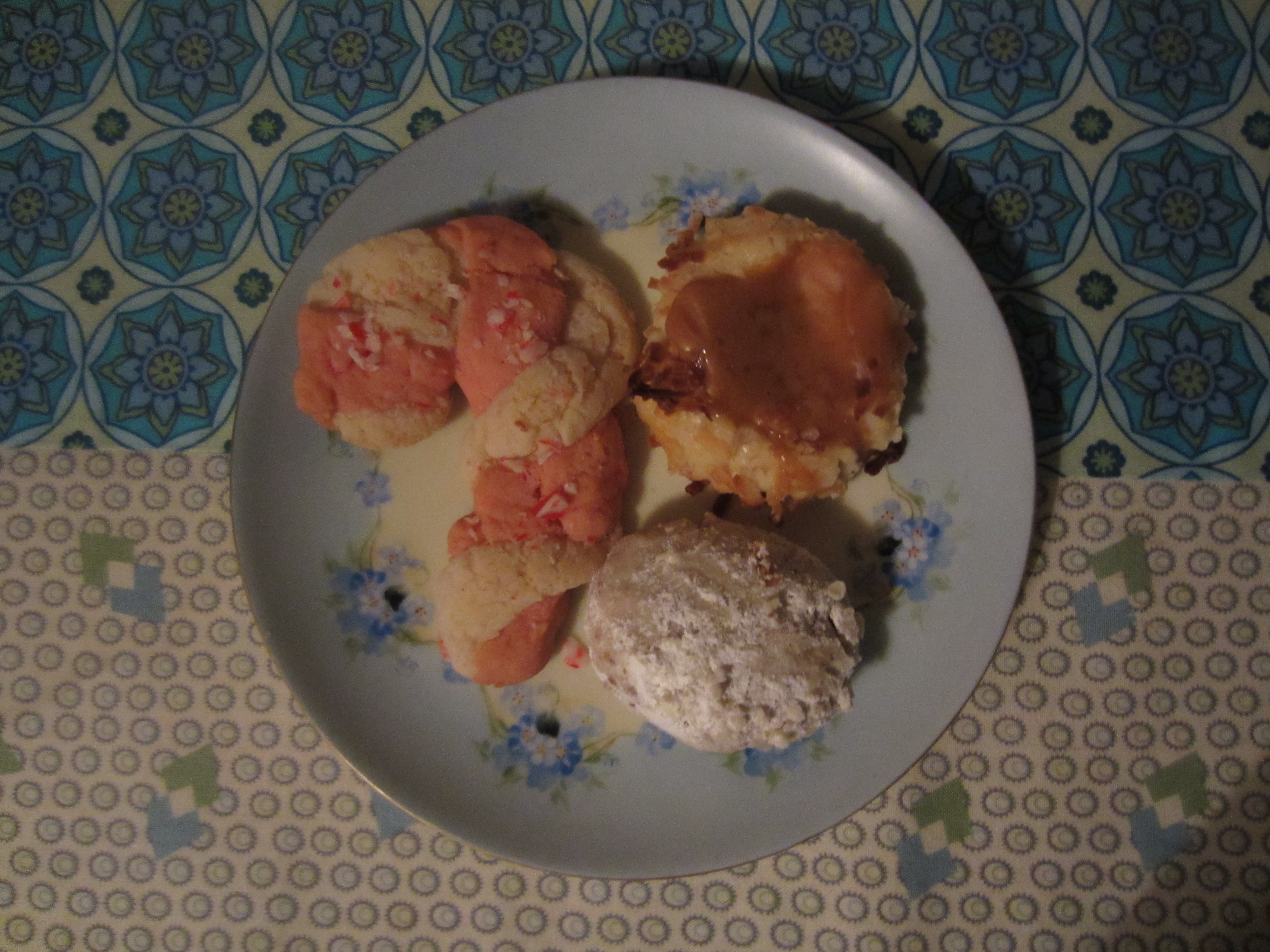 Assortment of Christmas cookies