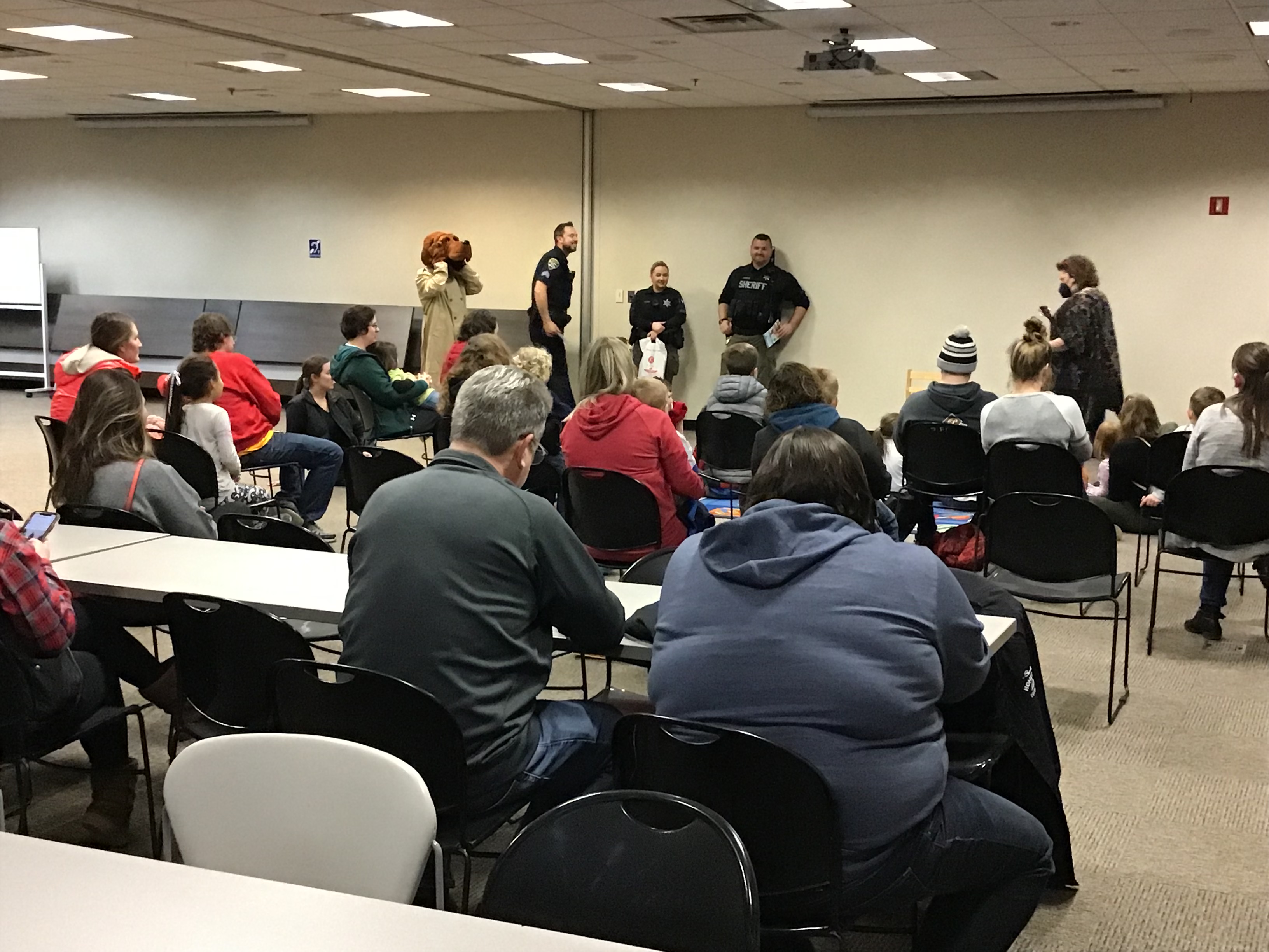 Police Storytime at Family Activity Night