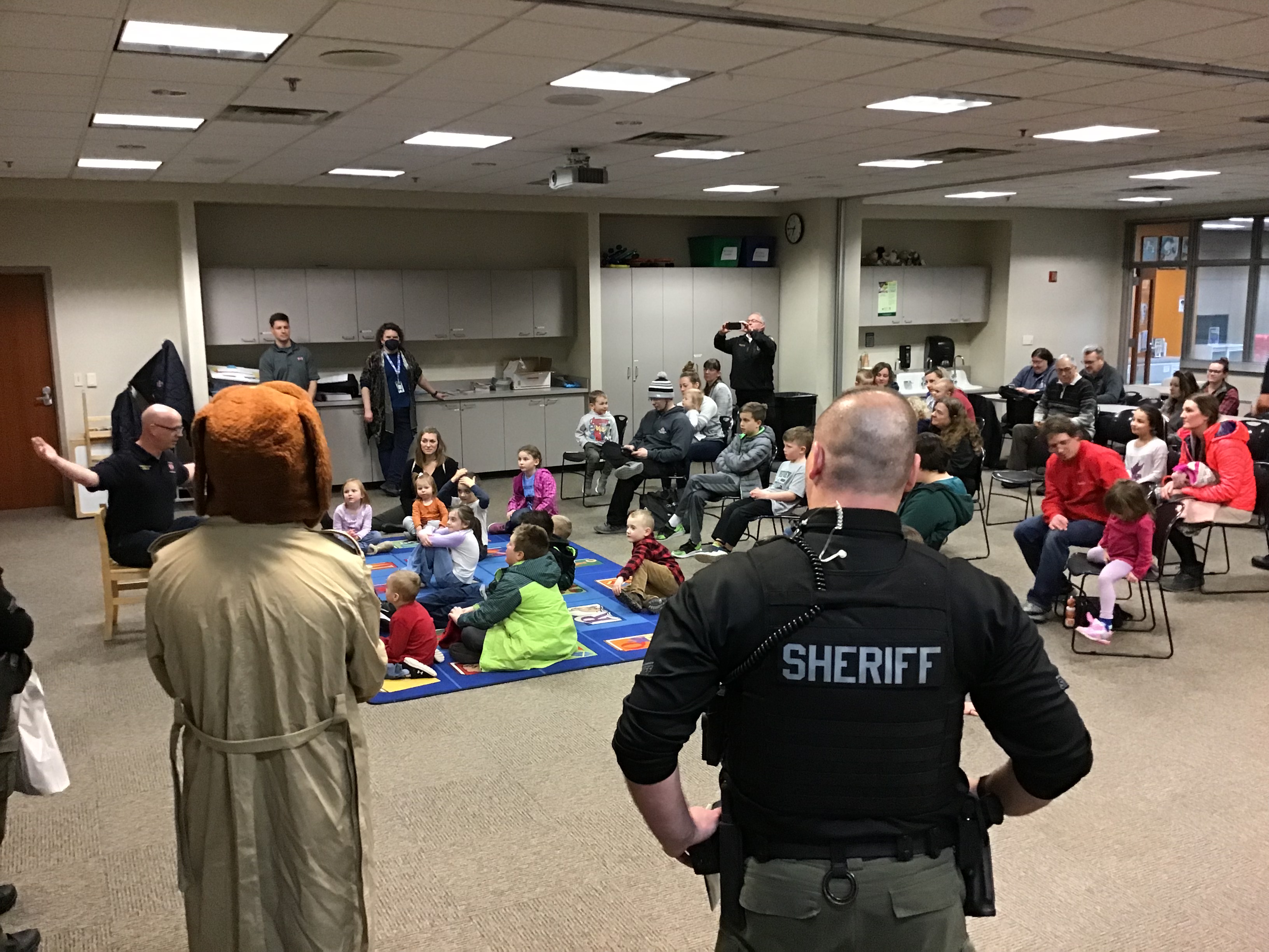 Police Storytime at Family Activity Night