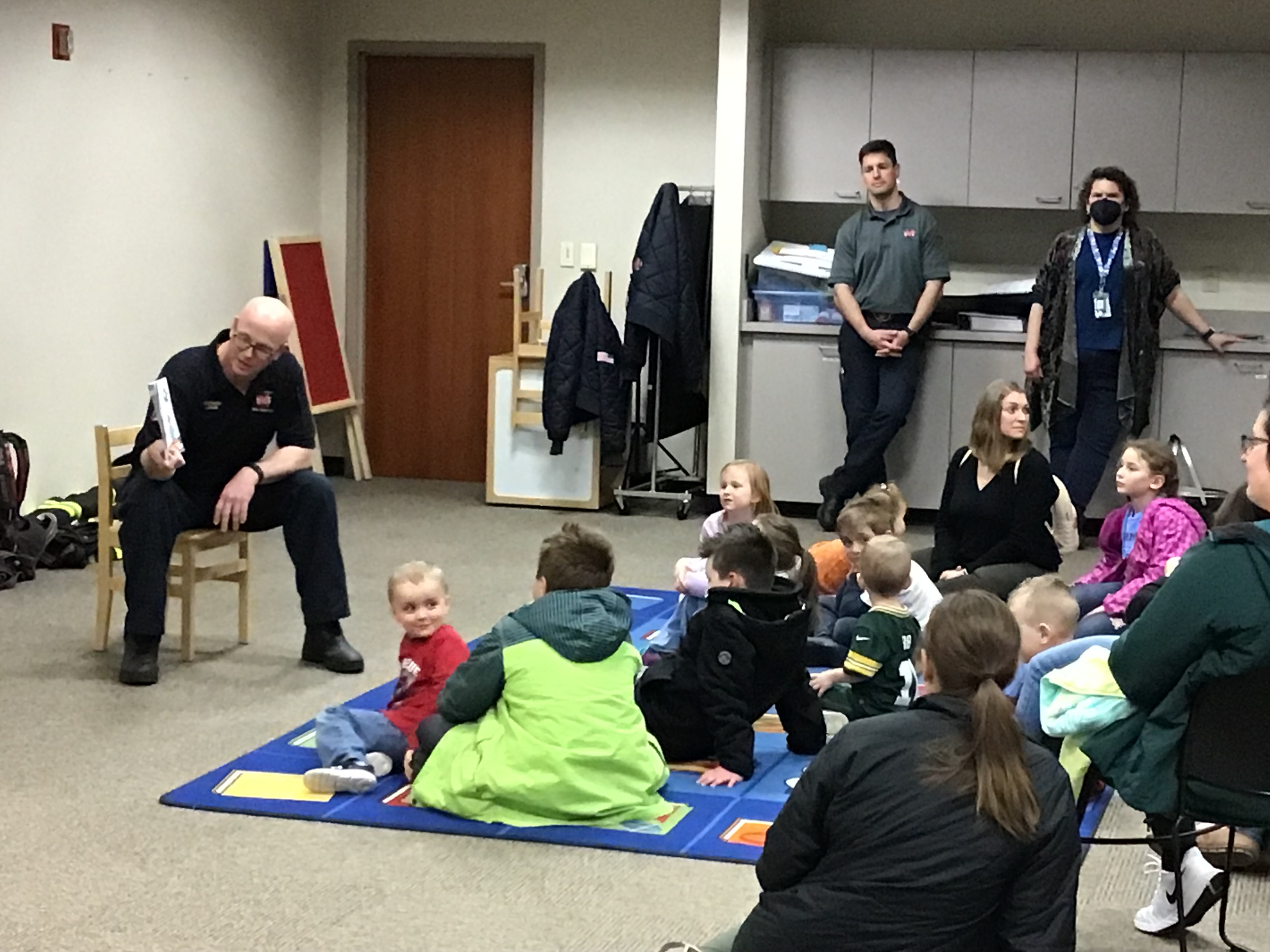 Police Storytime at Family Activity Night