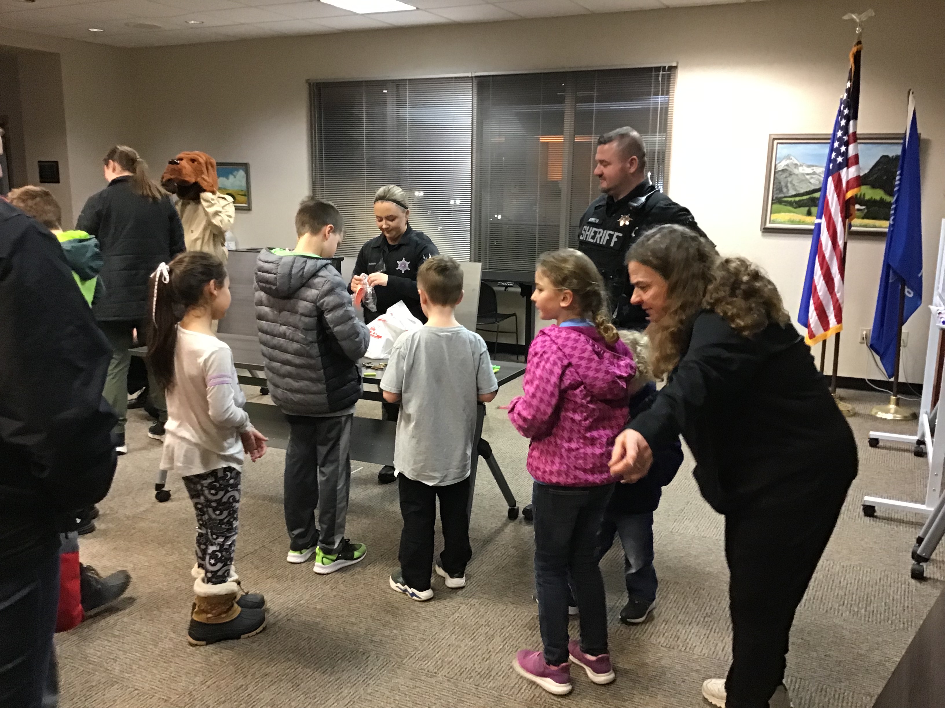 Police Storytime at Family Activity Night