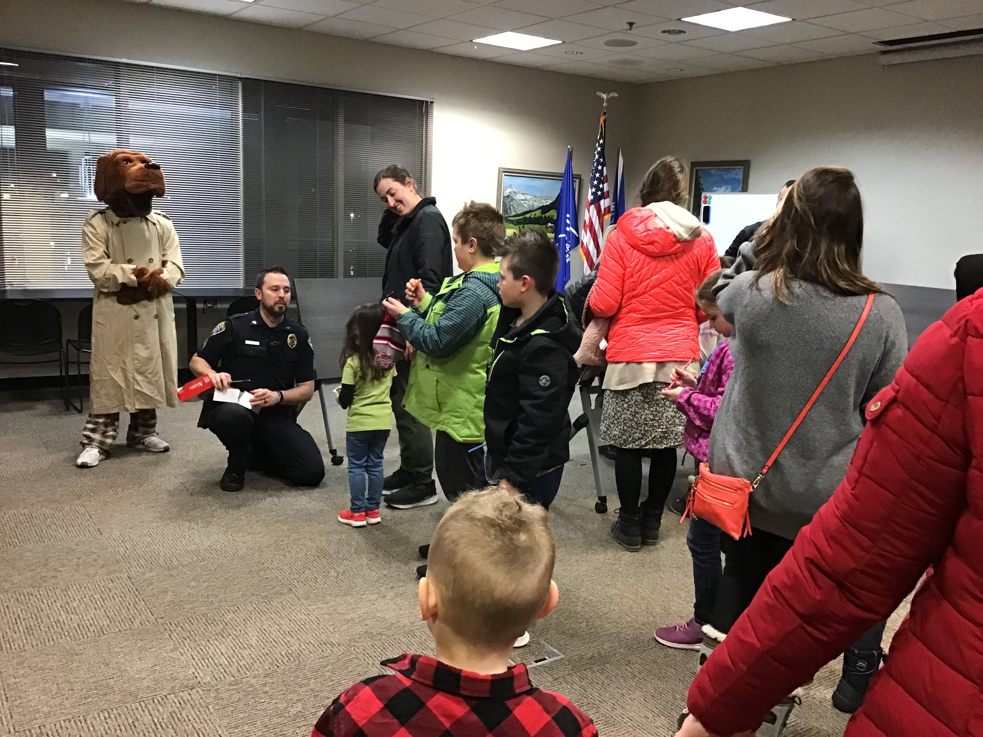 Police Storytime at Family Activity Night