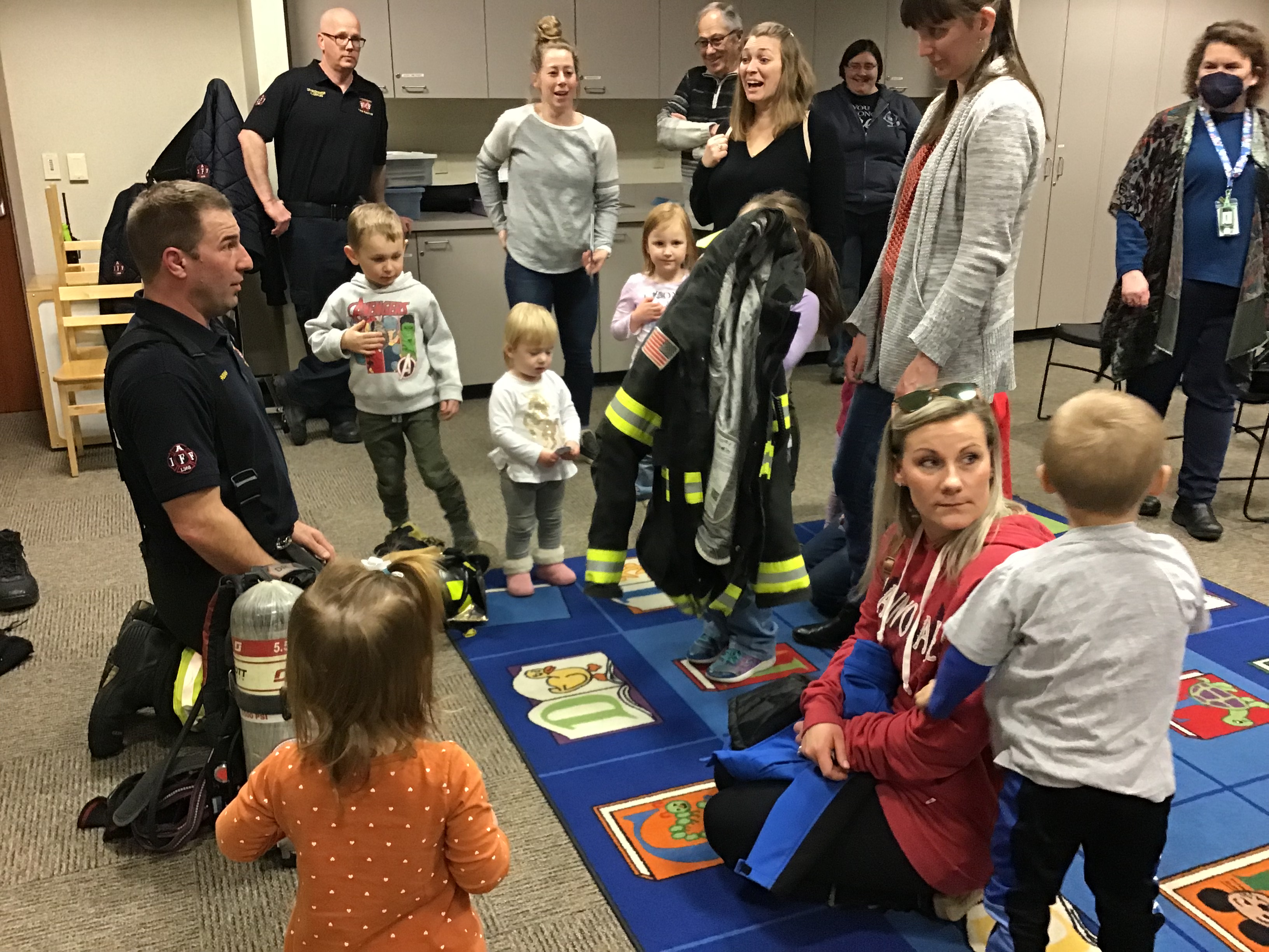 Police Storytime at Family Activity Night