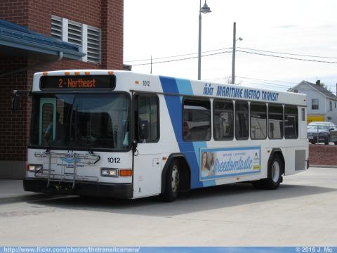 Photo of Maritime Metro Transit bus
