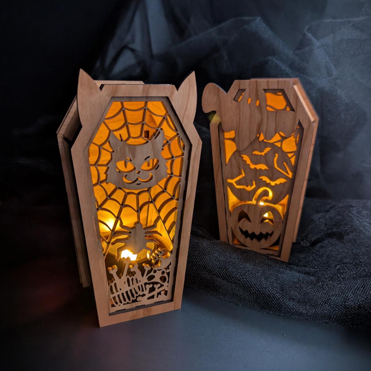Coffin Candle Holders
