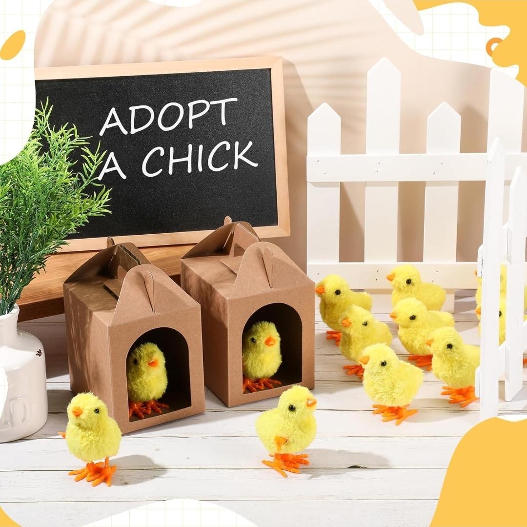 Photo of toy chicks