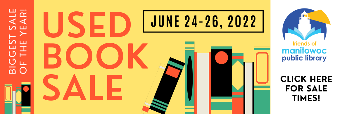 Used Book Sale, June 24-26, 2022