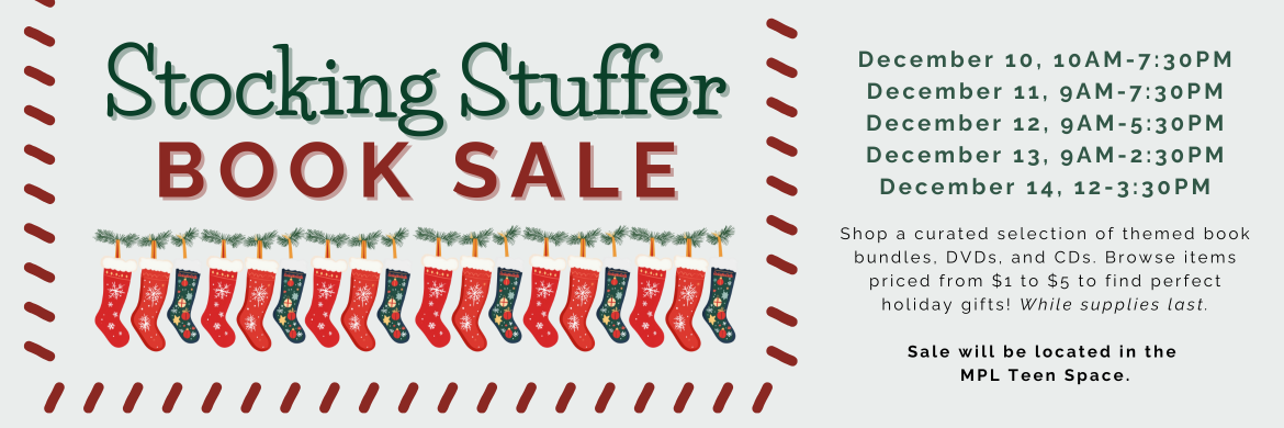 Stocking Stuffer Book Sale