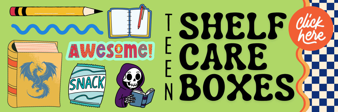 Teen Shelf Care Boxes Banner