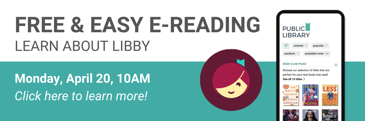 Free & Easy E-Reading: Learn About Libby